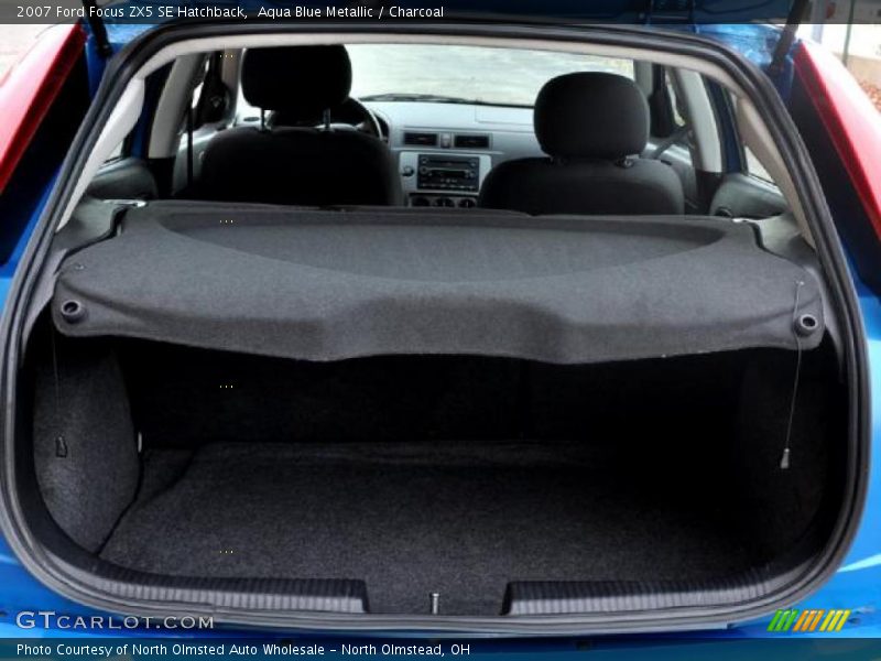 Aqua Blue Metallic / Charcoal 2007 Ford Focus ZX5 SE Hatchback