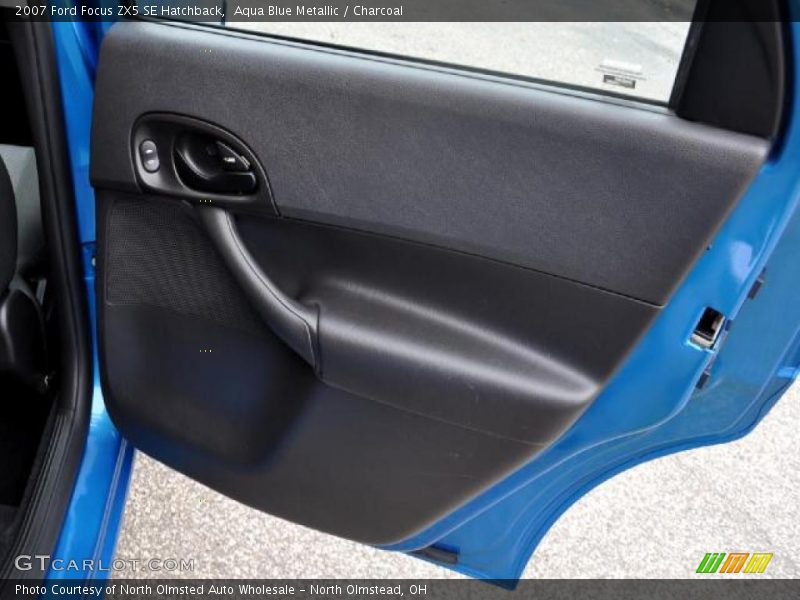 Aqua Blue Metallic / Charcoal 2007 Ford Focus ZX5 SE Hatchback