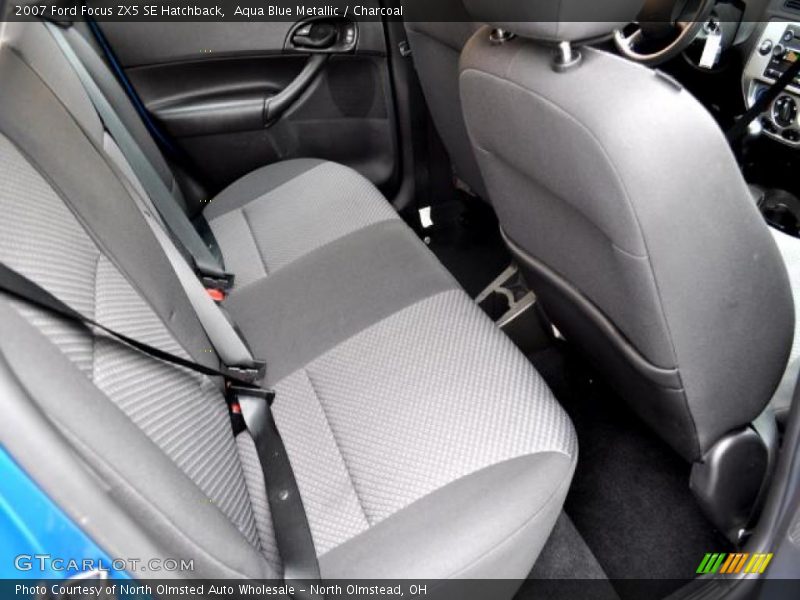 Aqua Blue Metallic / Charcoal 2007 Ford Focus ZX5 SE Hatchback