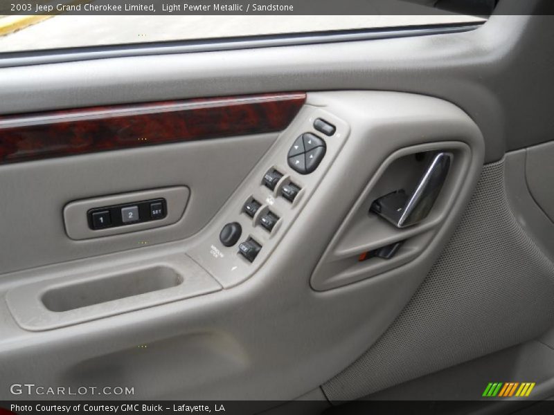 Light Pewter Metallic / Sandstone 2003 Jeep Grand Cherokee Limited