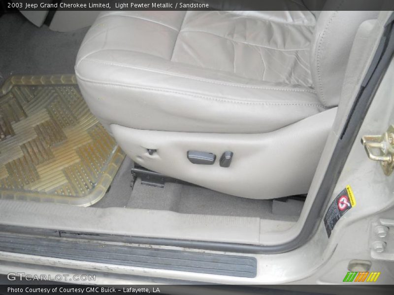 Light Pewter Metallic / Sandstone 2003 Jeep Grand Cherokee Limited