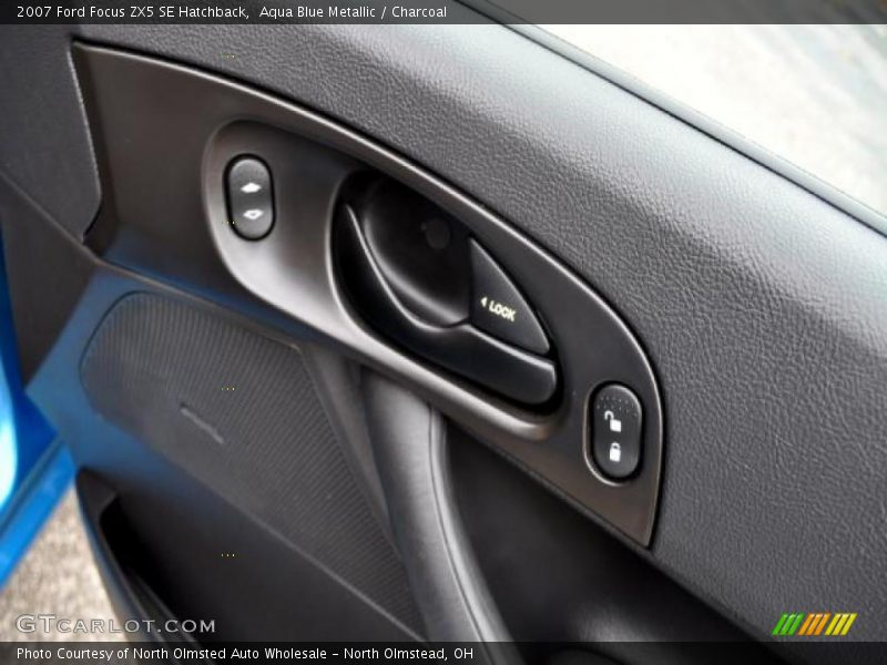 Aqua Blue Metallic / Charcoal 2007 Ford Focus ZX5 SE Hatchback