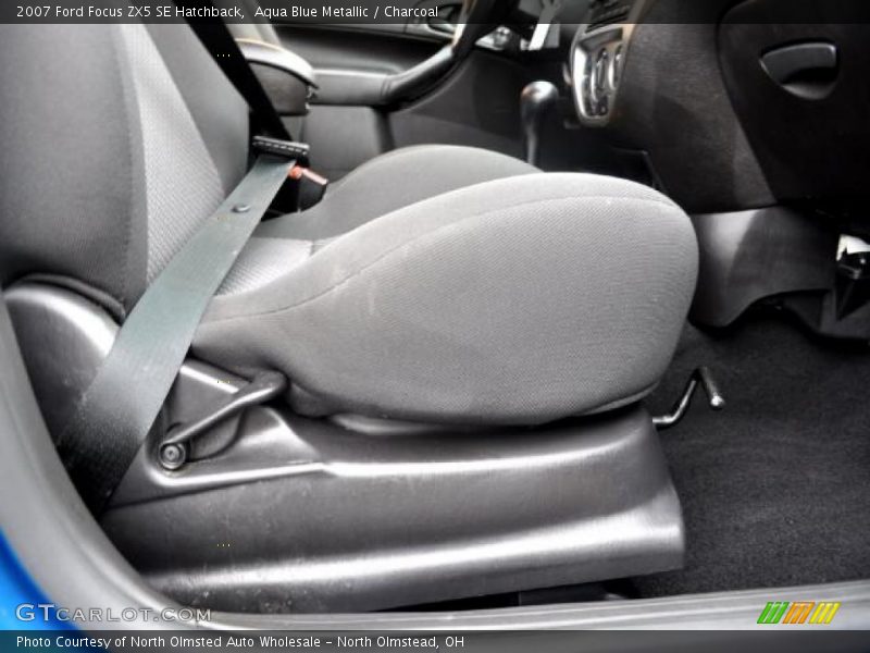 Aqua Blue Metallic / Charcoal 2007 Ford Focus ZX5 SE Hatchback