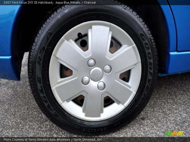 Aqua Blue Metallic / Charcoal 2007 Ford Focus ZX5 SE Hatchback