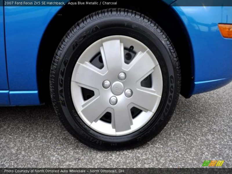 Aqua Blue Metallic / Charcoal 2007 Ford Focus ZX5 SE Hatchback