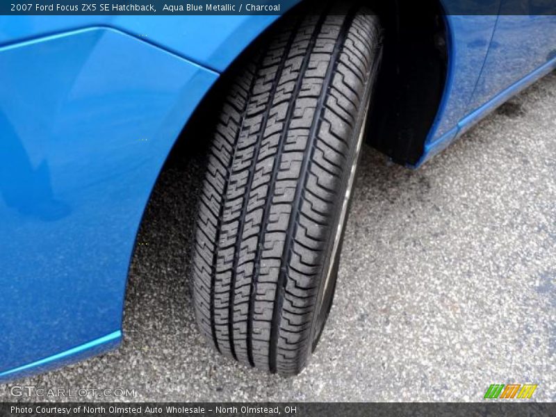 Aqua Blue Metallic / Charcoal 2007 Ford Focus ZX5 SE Hatchback