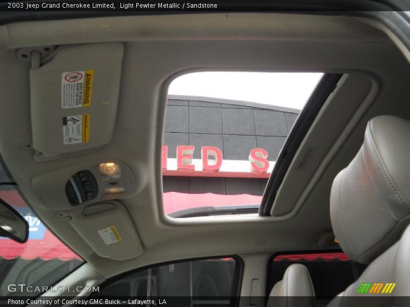 Light Pewter Metallic / Sandstone 2003 Jeep Grand Cherokee Limited