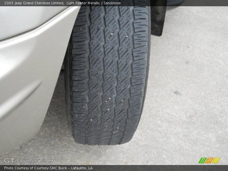 Light Pewter Metallic / Sandstone 2003 Jeep Grand Cherokee Limited