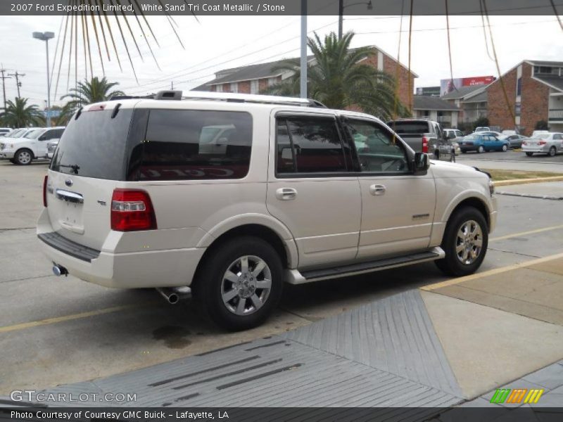 White Sand Tri Coat Metallic / Stone 2007 Ford Expedition Limited