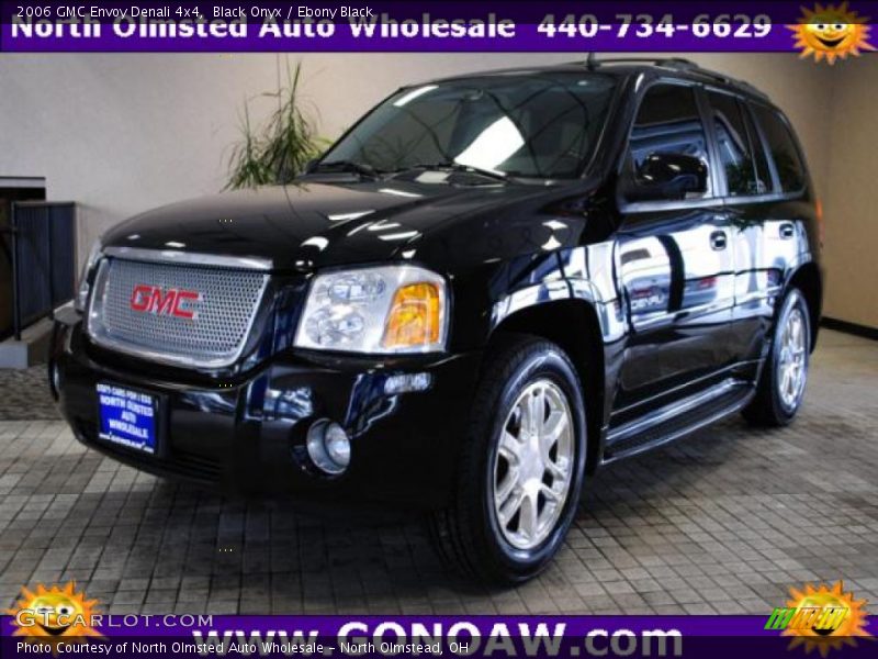 Black Onyx / Ebony Black 2006 GMC Envoy Denali 4x4