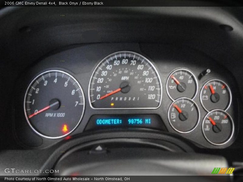 Black Onyx / Ebony Black 2006 GMC Envoy Denali 4x4