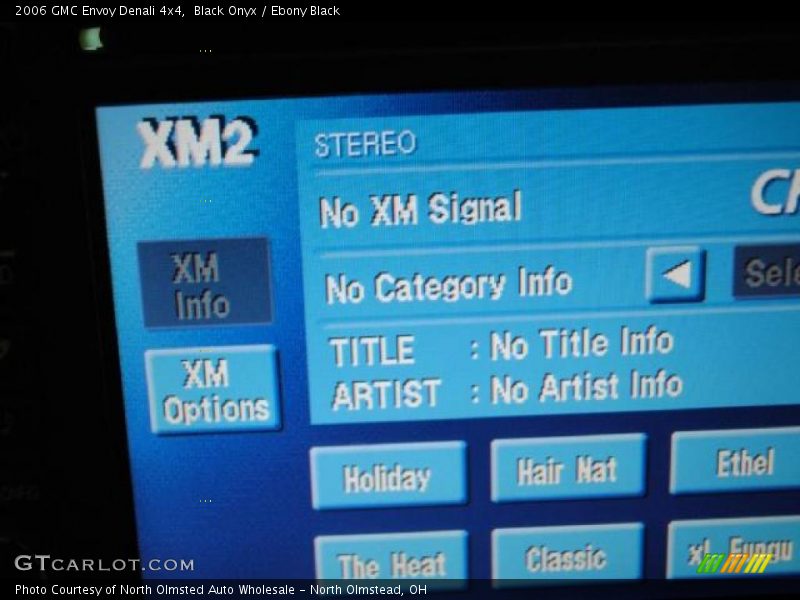 Black Onyx / Ebony Black 2006 GMC Envoy Denali 4x4