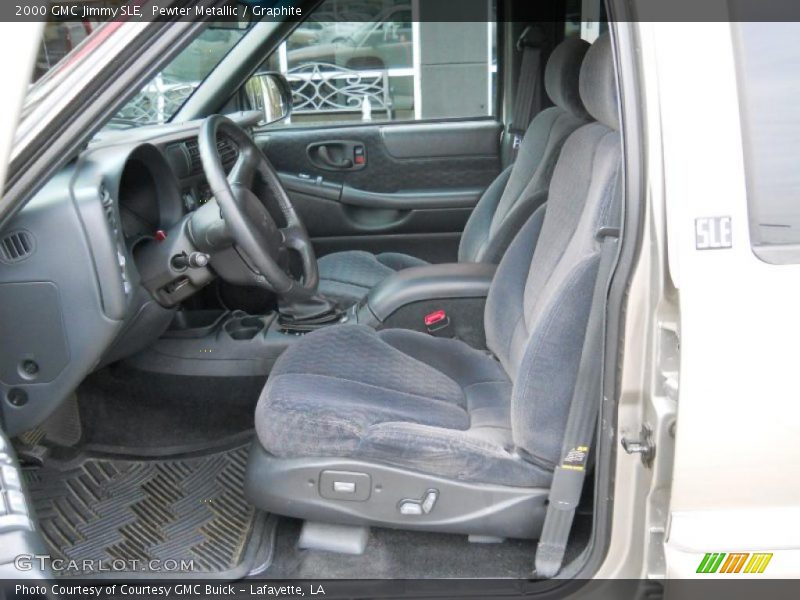  2000 Jimmy SLE Graphite Interior
