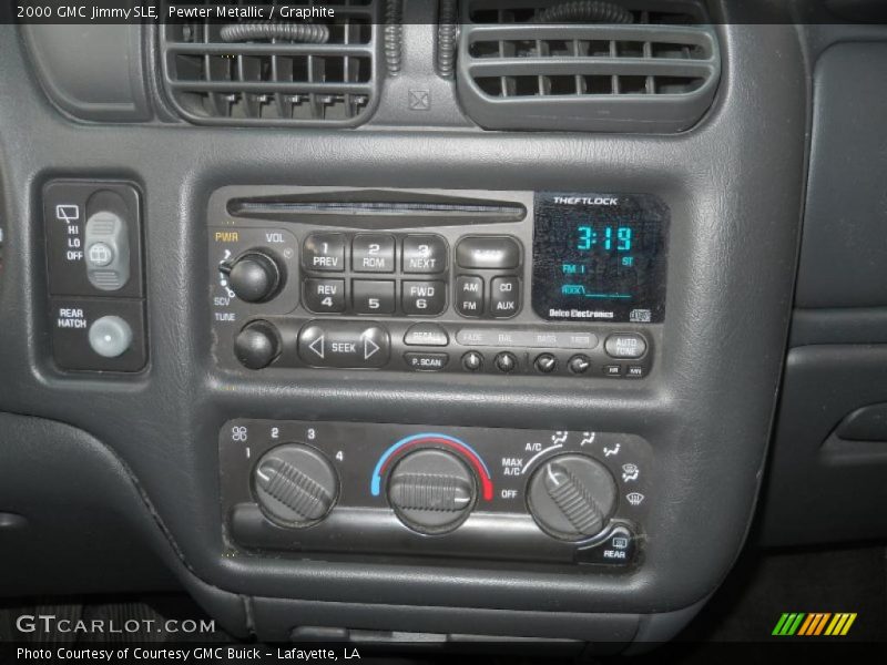 Controls of 2000 Jimmy SLE