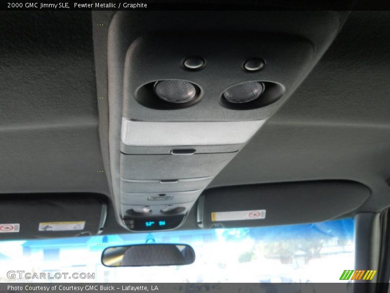 Controls of 2000 Jimmy SLE