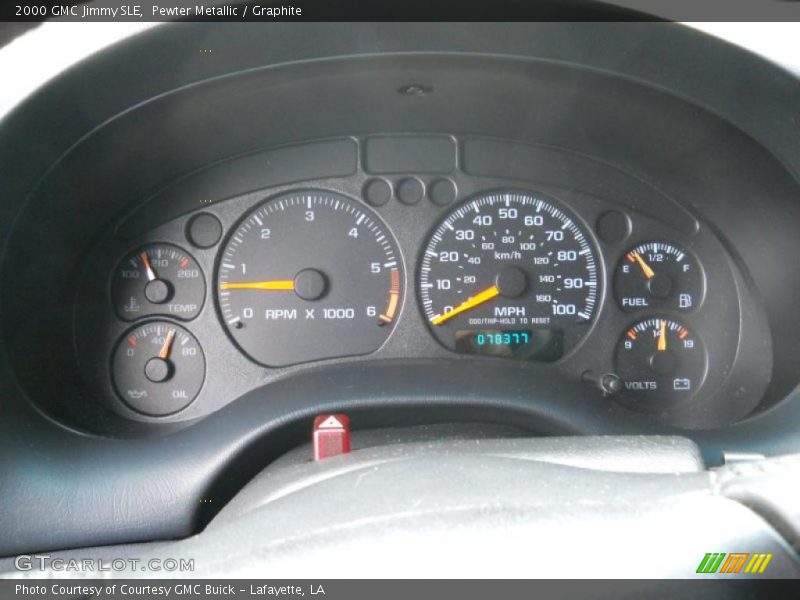  2000 Jimmy SLE SLE Gauges