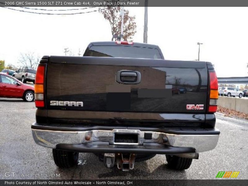 Onyx Black / Dark Pewter 2006 GMC Sierra 1500 SLT Z71 Crew Cab 4x4