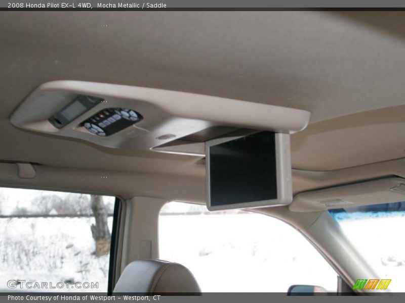 Mocha Metallic / Saddle 2008 Honda Pilot EX-L 4WD
