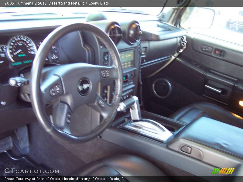 Desert Sand Metallic / Ebony Black 2005 Hummer H2 SUT