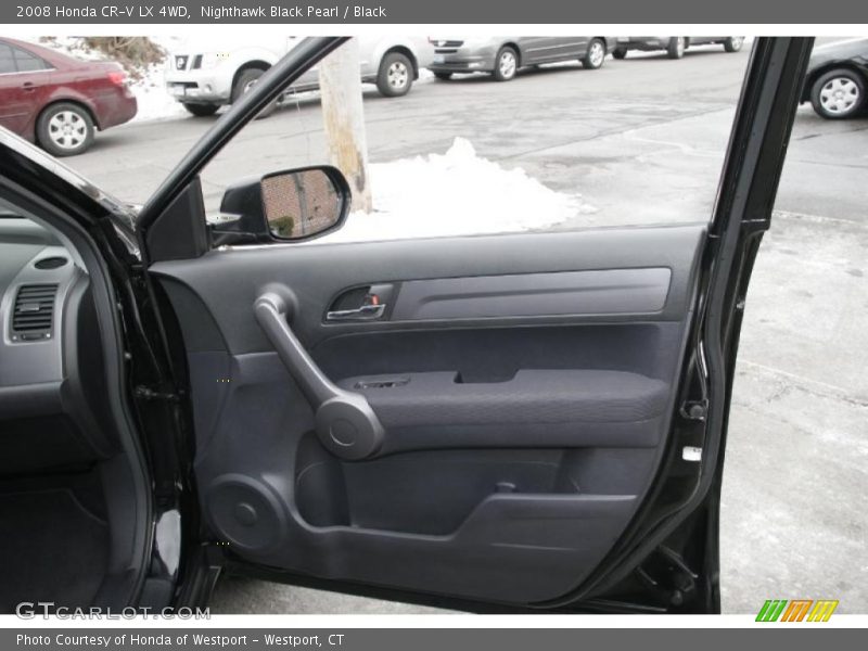 Nighthawk Black Pearl / Black 2008 Honda CR-V LX 4WD