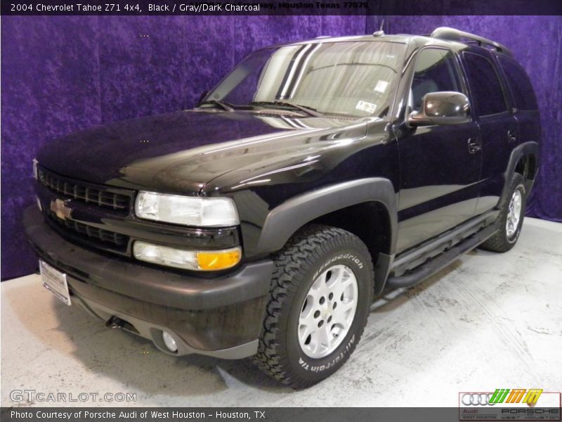 Black / Gray/Dark Charcoal 2004 Chevrolet Tahoe Z71 4x4