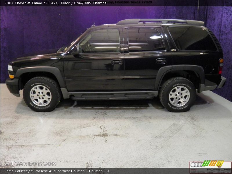 Black / Gray/Dark Charcoal 2004 Chevrolet Tahoe Z71 4x4