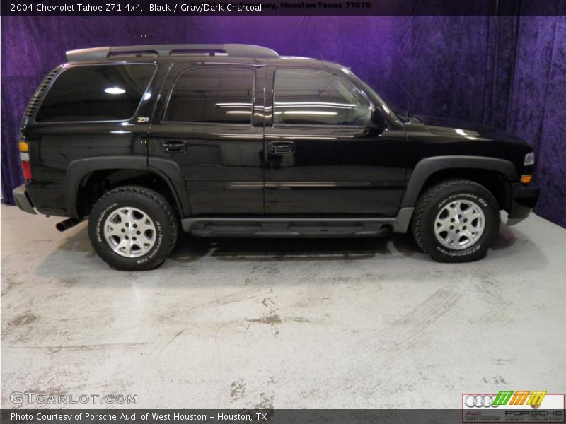 Black / Gray/Dark Charcoal 2004 Chevrolet Tahoe Z71 4x4