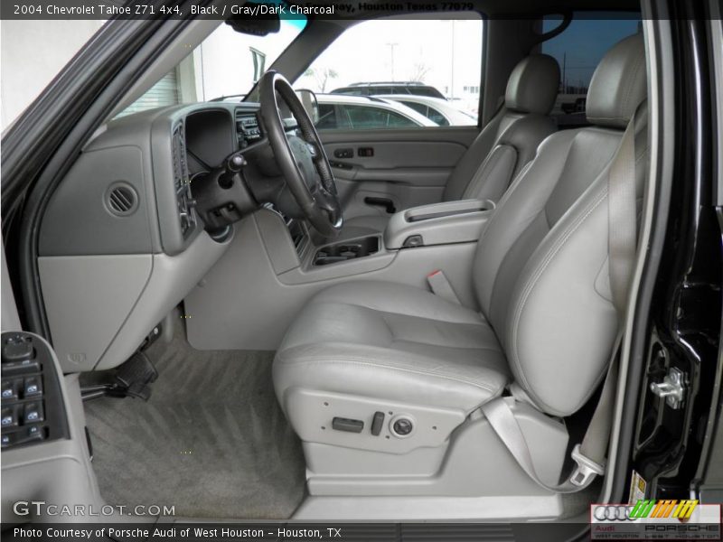 Black / Gray/Dark Charcoal 2004 Chevrolet Tahoe Z71 4x4