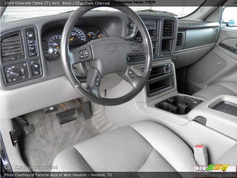 Black / Gray/Dark Charcoal 2004 Chevrolet Tahoe Z71 4x4