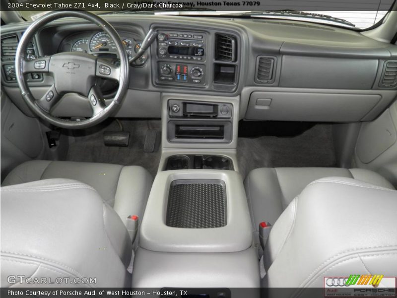 Black / Gray/Dark Charcoal 2004 Chevrolet Tahoe Z71 4x4