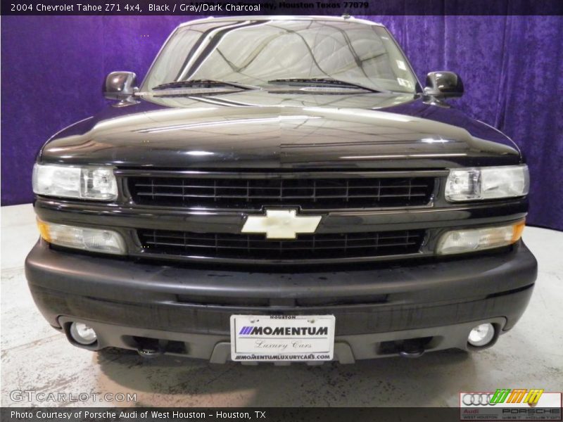 Black / Gray/Dark Charcoal 2004 Chevrolet Tahoe Z71 4x4