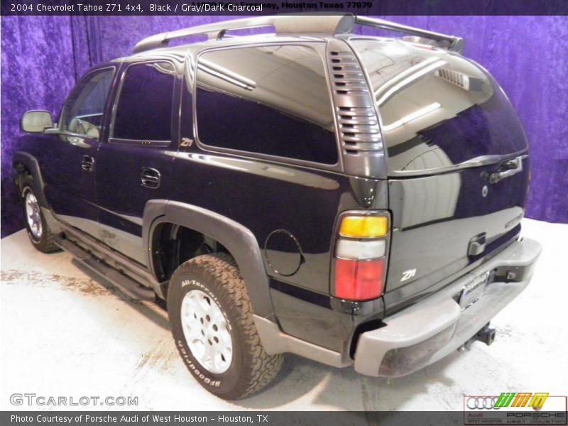 Black / Gray/Dark Charcoal 2004 Chevrolet Tahoe Z71 4x4