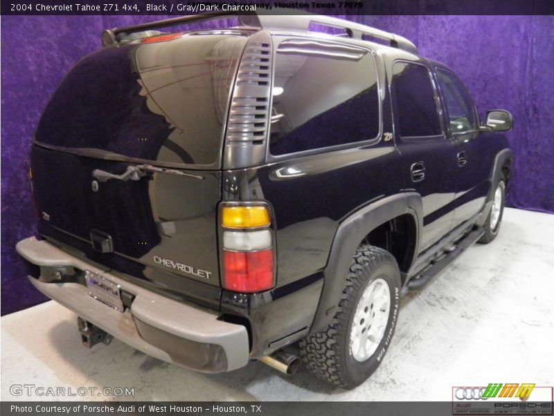 Black / Gray/Dark Charcoal 2004 Chevrolet Tahoe Z71 4x4