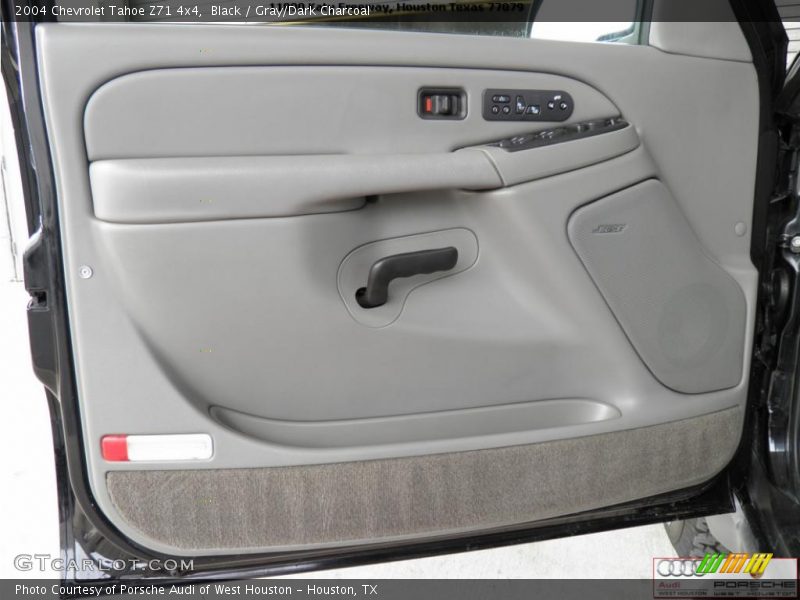 Black / Gray/Dark Charcoal 2004 Chevrolet Tahoe Z71 4x4