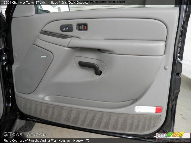 Black / Gray/Dark Charcoal 2004 Chevrolet Tahoe Z71 4x4