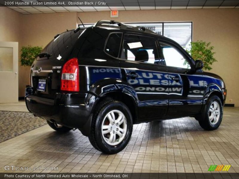 Obsidian Black / Gray 2006 Hyundai Tucson Limited 4x4