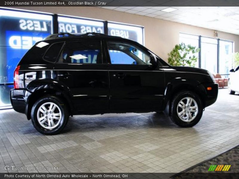 Obsidian Black / Gray 2006 Hyundai Tucson Limited 4x4