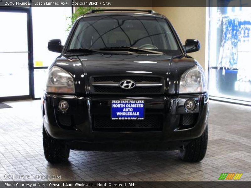 Obsidian Black / Gray 2006 Hyundai Tucson Limited 4x4