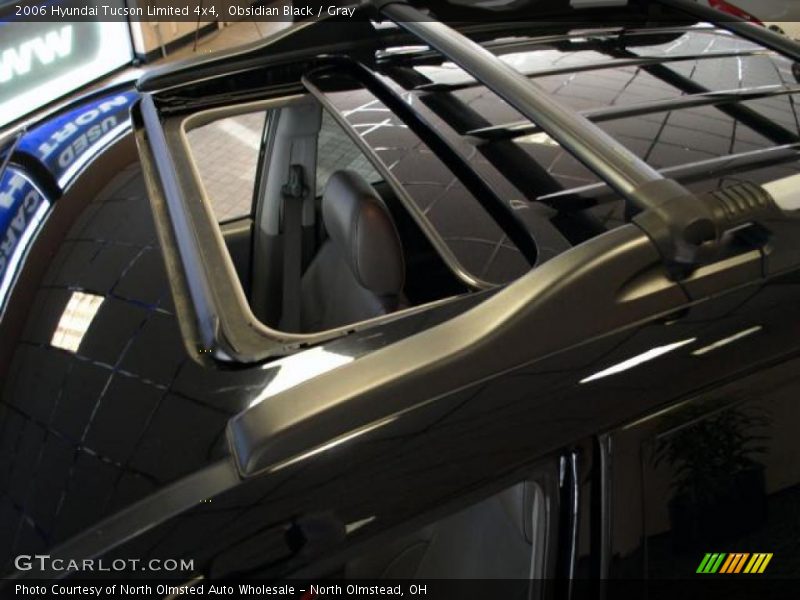 Obsidian Black / Gray 2006 Hyundai Tucson Limited 4x4