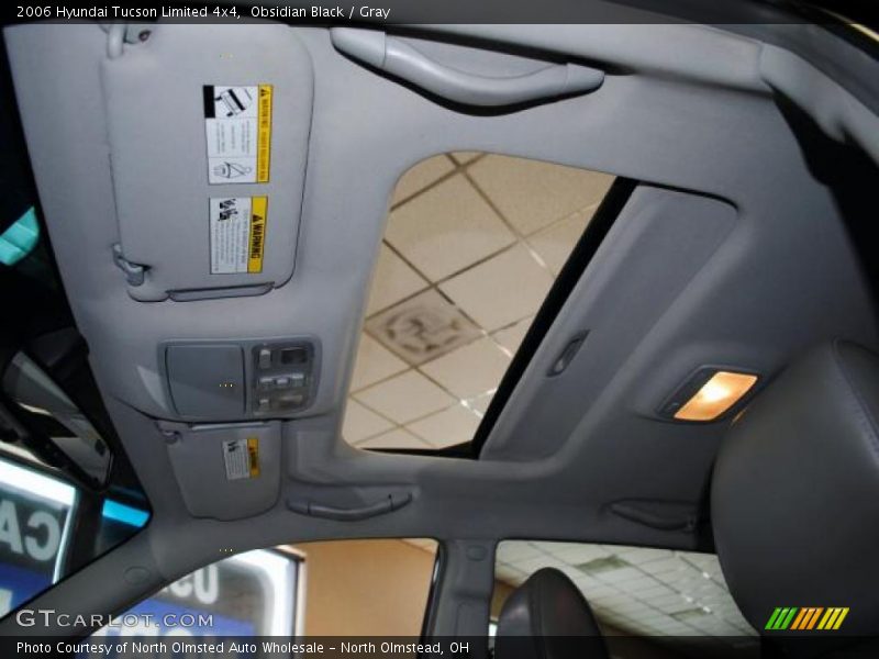 Obsidian Black / Gray 2006 Hyundai Tucson Limited 4x4