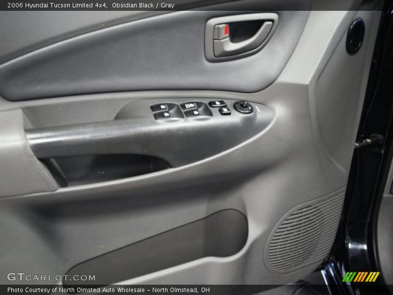 Obsidian Black / Gray 2006 Hyundai Tucson Limited 4x4