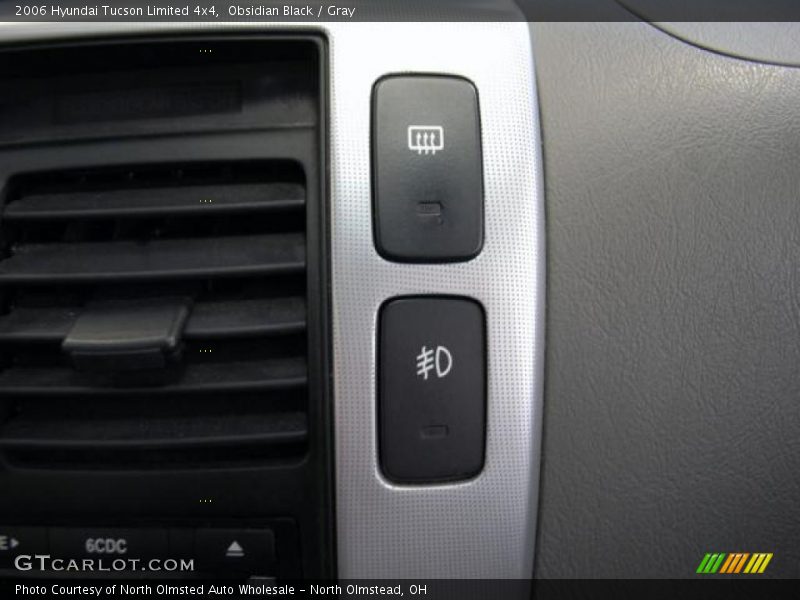 Obsidian Black / Gray 2006 Hyundai Tucson Limited 4x4