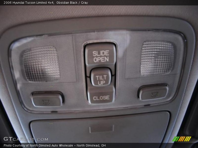 Obsidian Black / Gray 2006 Hyundai Tucson Limited 4x4