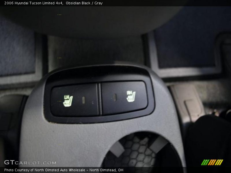 Obsidian Black / Gray 2006 Hyundai Tucson Limited 4x4