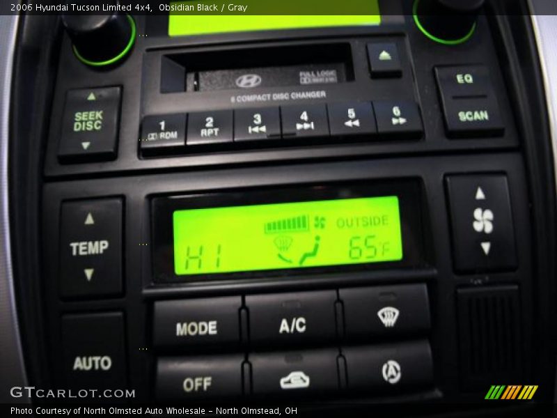 Obsidian Black / Gray 2006 Hyundai Tucson Limited 4x4