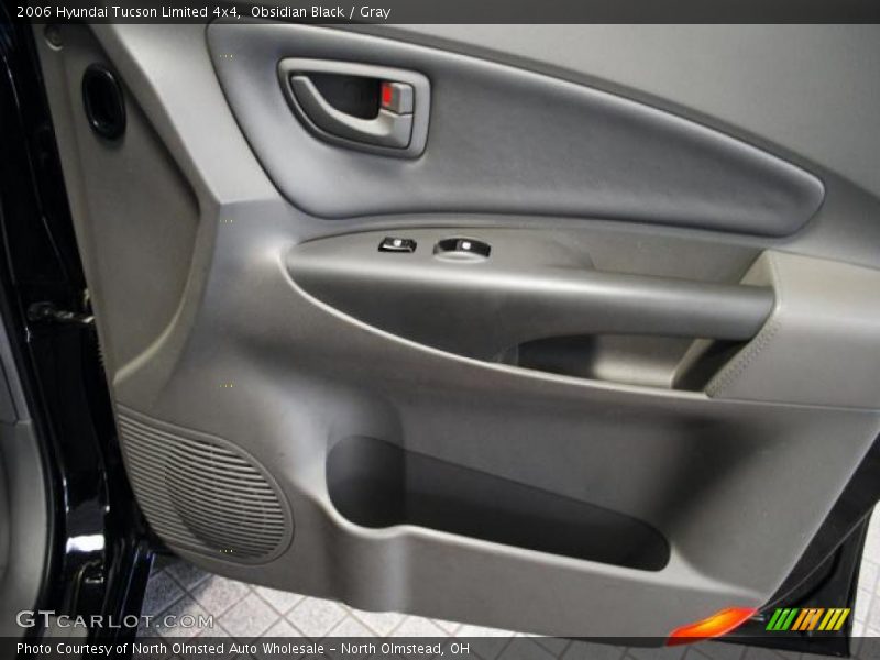 Obsidian Black / Gray 2006 Hyundai Tucson Limited 4x4