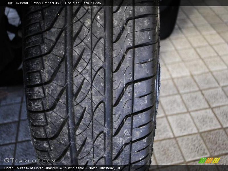 Obsidian Black / Gray 2006 Hyundai Tucson Limited 4x4