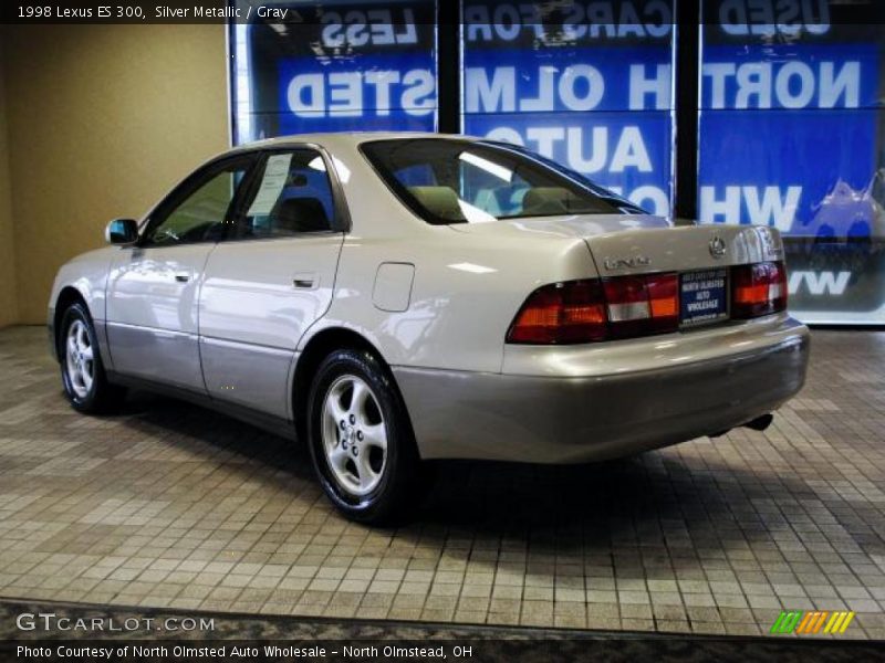 Silver Metallic / Gray 1998 Lexus ES 300