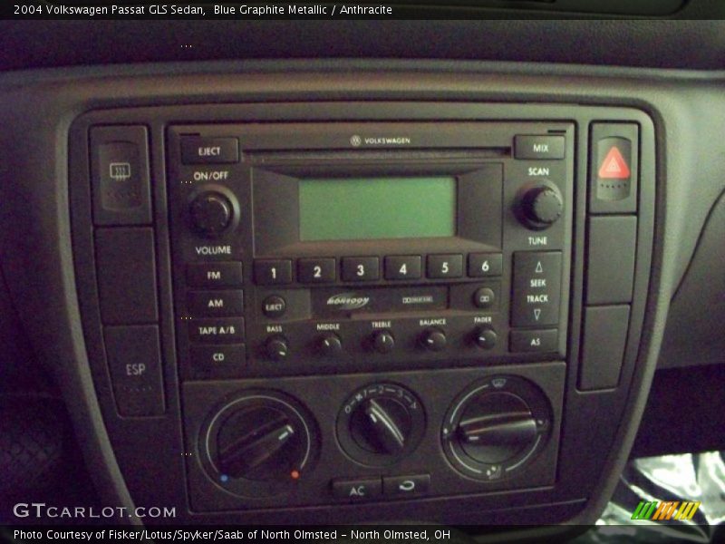 Blue Graphite Metallic / Anthracite 2004 Volkswagen Passat GLS Sedan