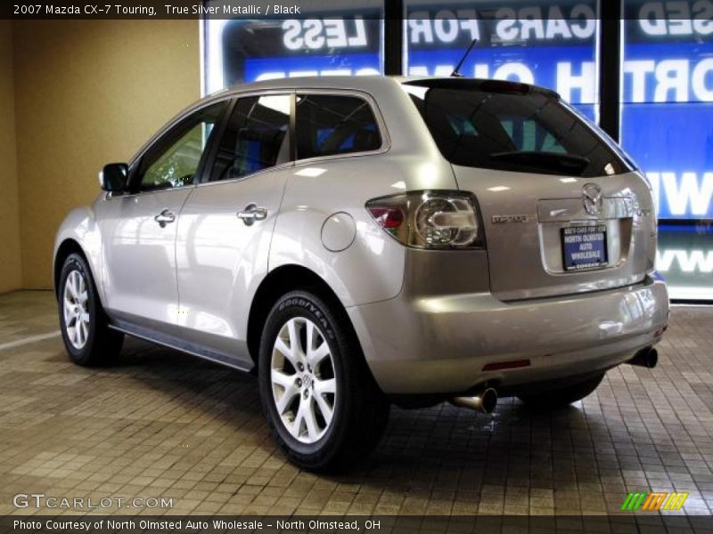 True Silver Metallic / Black 2007 Mazda CX-7 Touring